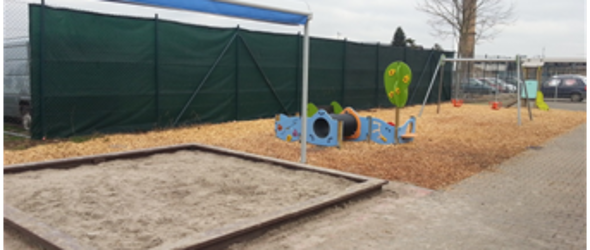 Bild: Außengelände Kita Rudolf-Diesel-Straße