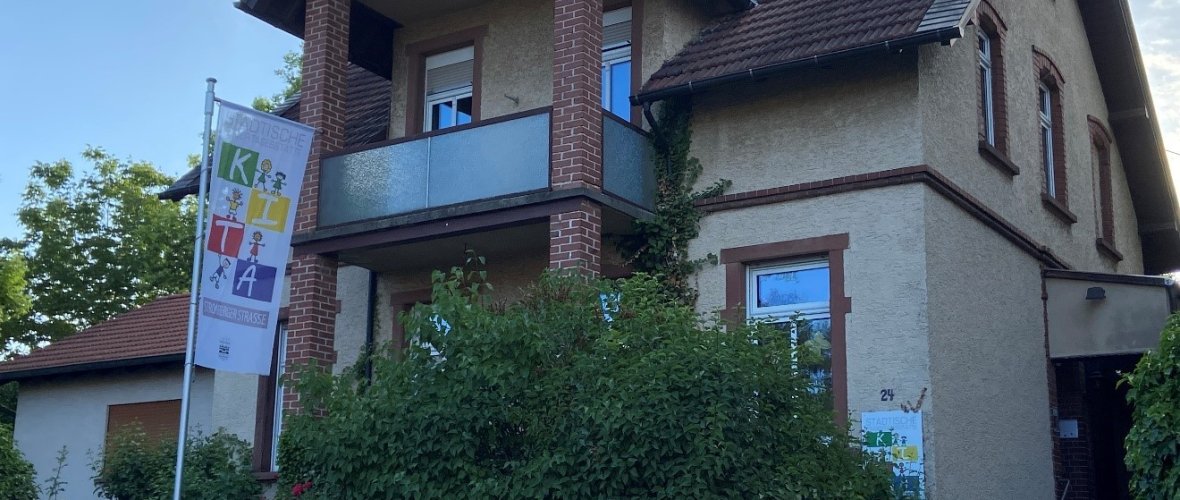 Bild: Außenansicht Kita Stromberger Straße