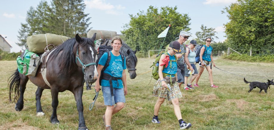 Bilder der Wanderetappe der MUT-TOUR 2020 Bilder der Wanderetappe der MUT-TOUR 2020