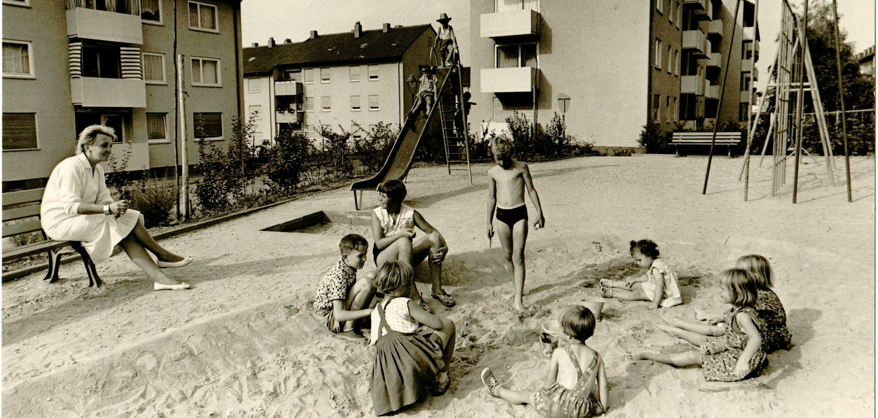 Kinderspielplatz - an der Gluckstr.
