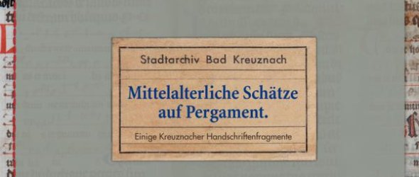 Bild: Einband "Mittelalterliche Schätze auf Pergament"