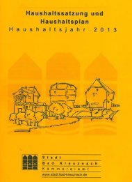 Grafik: Titelblatt des Haushaltsplans 2013