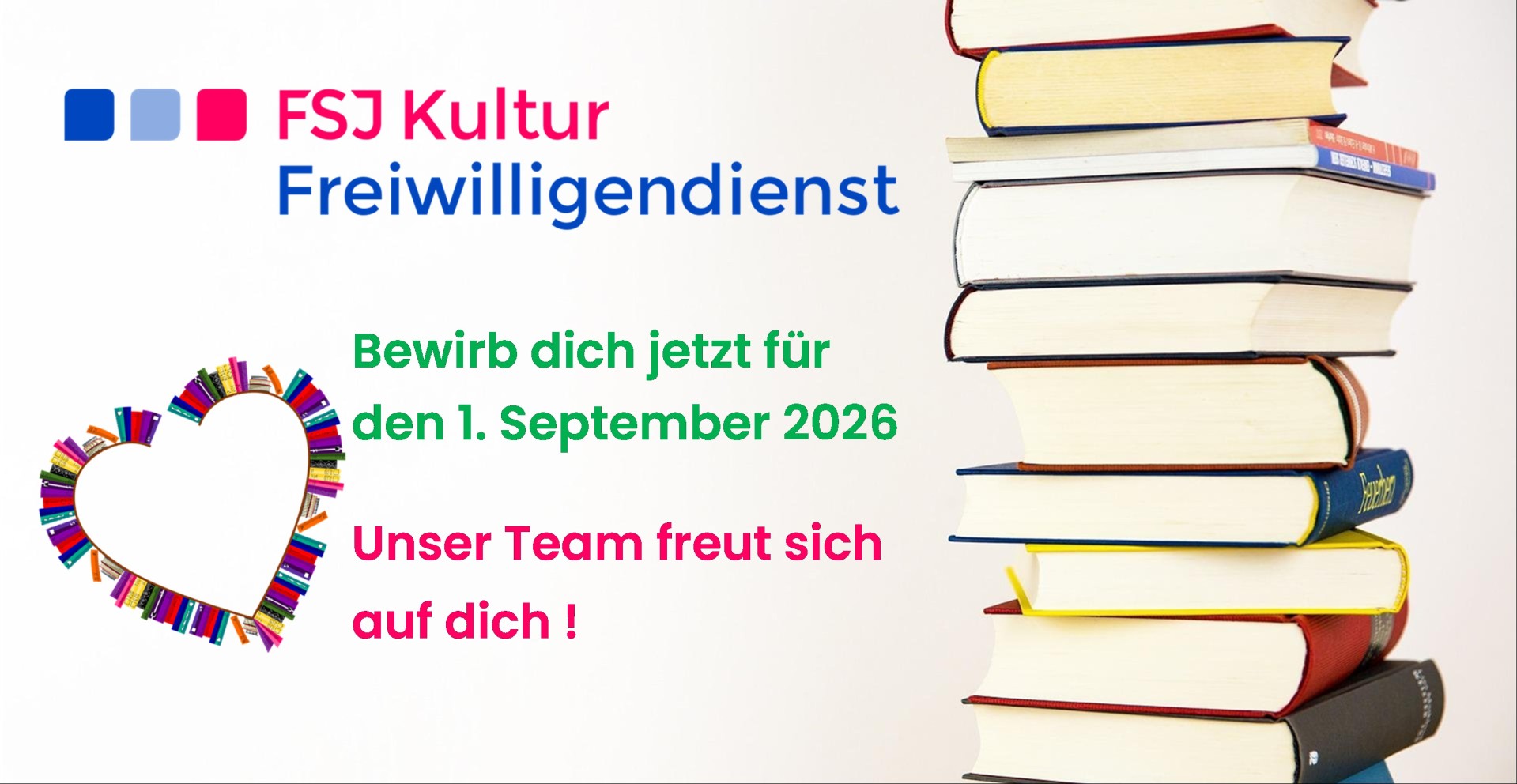 Grafik FSJ Jetzt bewerben