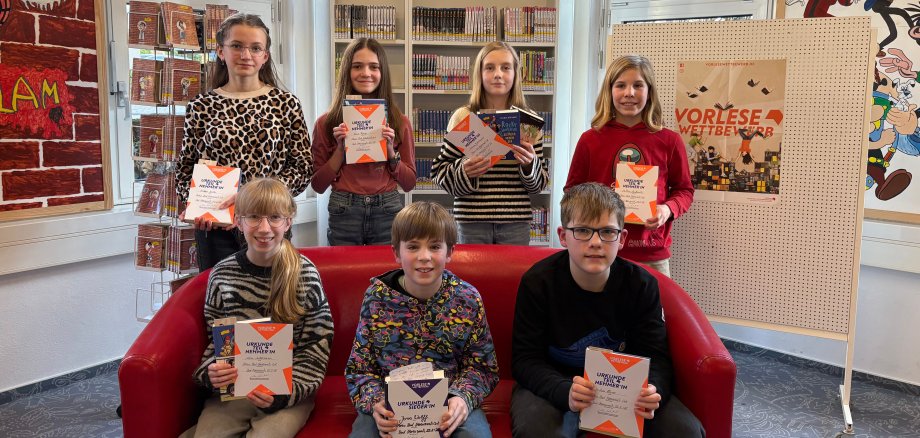 Vorlesewettbewerb 2024 Teilnehmer