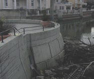 Bild: Hochwasserschutz im Kurpark