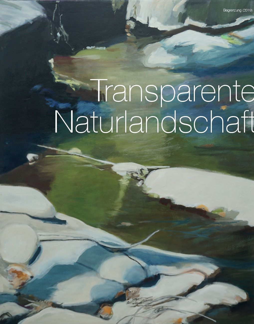 Transparente Naturlandschaft – Malerei und Zeichnung von Herta Müller
