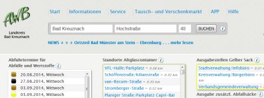 externer Link zur Webseite des AWB