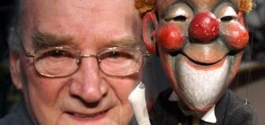 Albrecht Roser mit Clown Gustaf