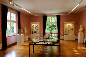 Bild: Blick in den Puricelliraum des Schloßparkmuseums.