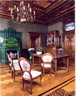 Bild: Jagdzimmer im Schloßparkmuseum
