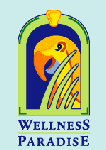 Dieses Bild zeigt das Logo der Firma Wellnes- Paradise- die Wohlfühl Oase